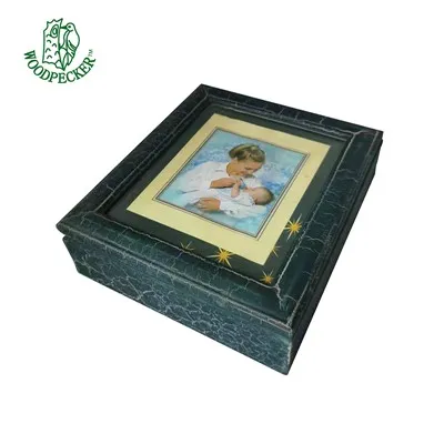 As caixas de armazenamento de madeira são fáceis de desmontar e montar novame...